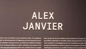 Alex Janvier at the National Gallery of Canada