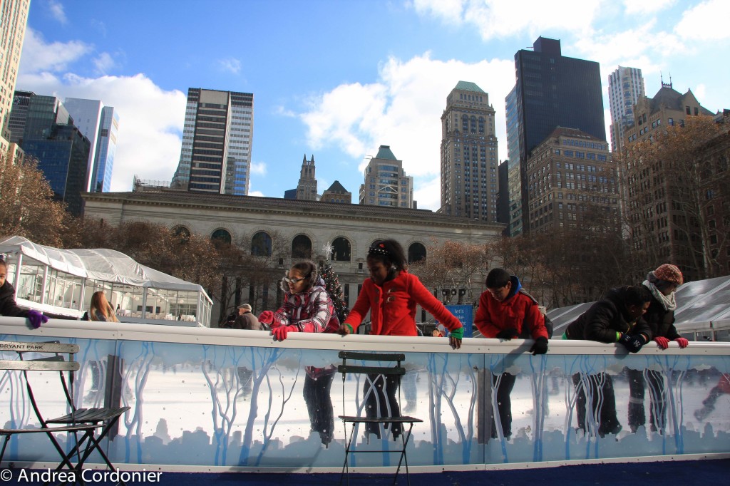 Ice skating rinks in New York City, Bryant Park